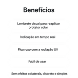 Sun Patches – Indicador UV para Reaplicar Protetor Solar