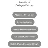 Patches de Colágeno – Elasticidade, Firmeza e Hidratação para Pele, Unhas e Articulações