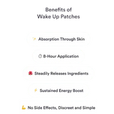 Wake Up Patches – Energia Sustentada e Foco por Até 8h