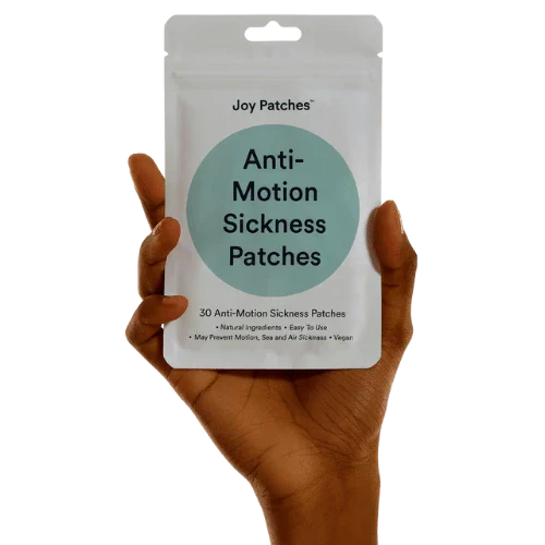 Patches Antienjoo – Contra Náuseas e Mal-Estar em Viagens