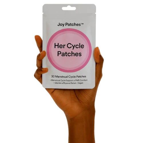 Patches Her Cycle – Alívio Natural para TPM, Cólica e Bem-Estar em Todas as Fases do Ciclo